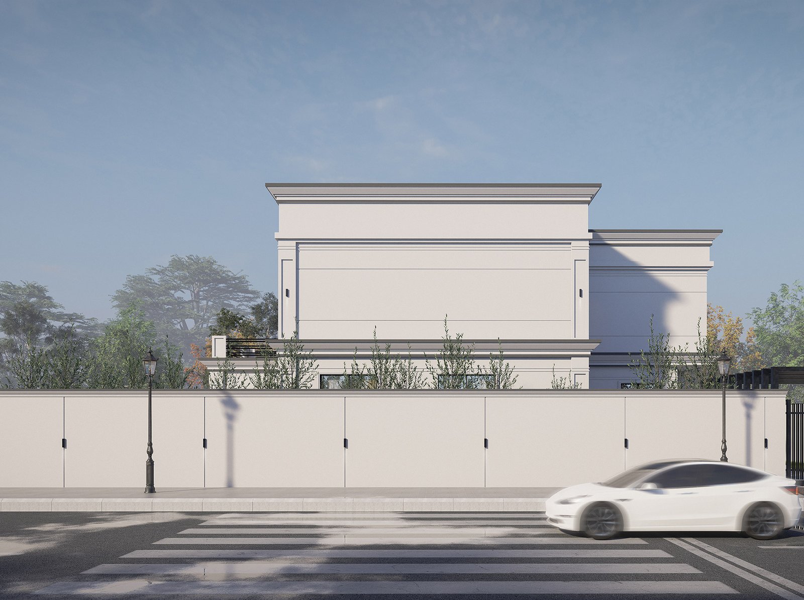 اسم وموقع المشروع :  كلاسيكية – الامارات الفجيرة     التصنيف :  سكني    المساحة :  300 متر مربع    حالة المشروع :   قيد التصميم