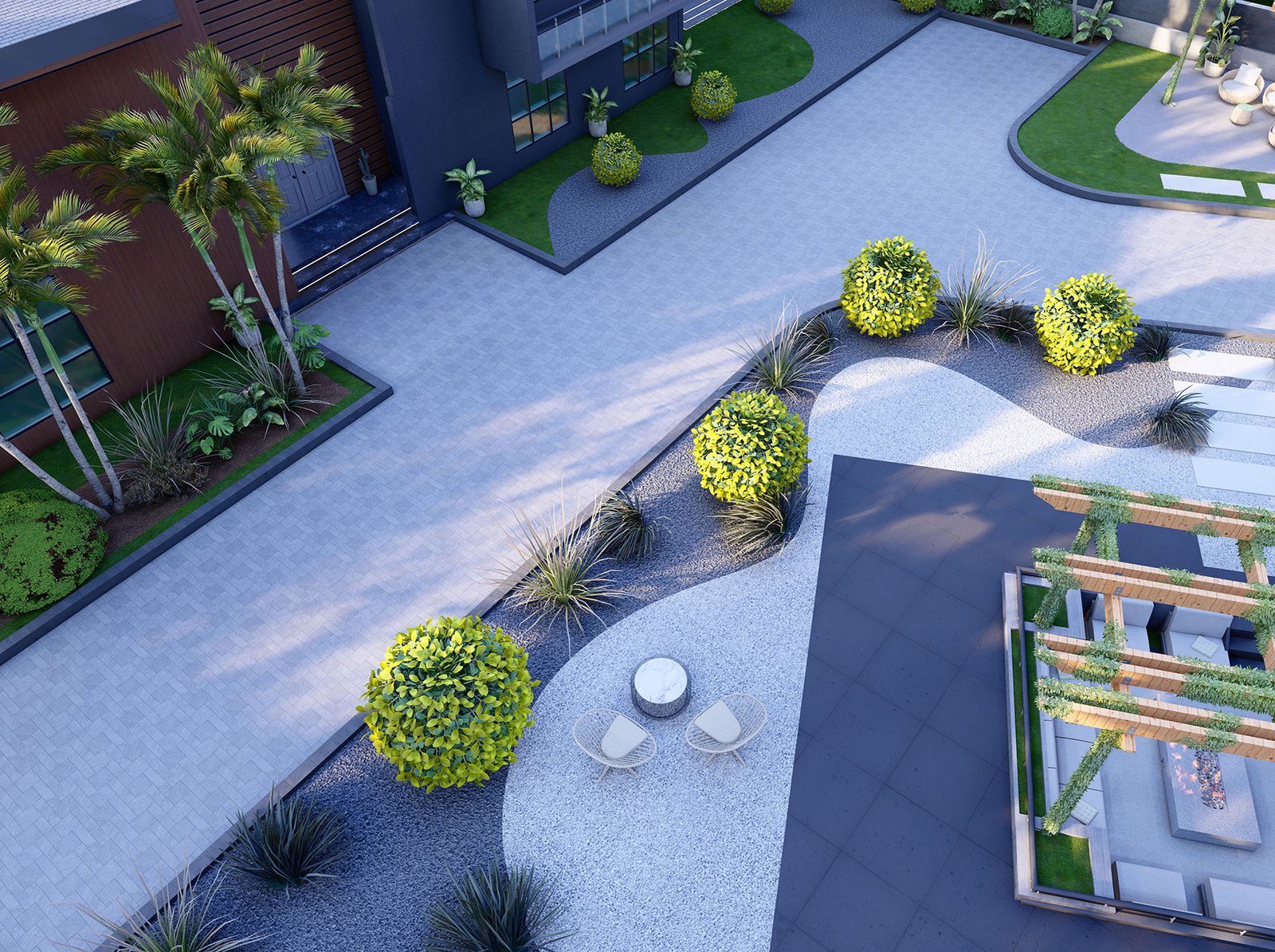 اسم وموقع المشروع :  استراحة خاصة – الامارات العين      التصنيف :  حديقة - خاص     المساحة :  360 متر مربع    حالة المشروع :   مكتمل