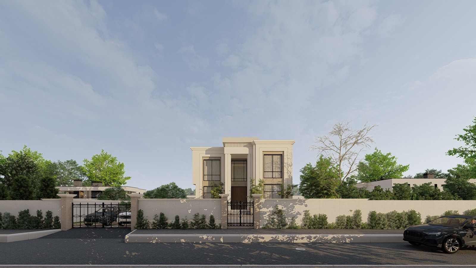 اسم وموقع المشروع :  الفخامة التقليدية – الامارات الفجيرة     التصنيف :  سكني    المساحة :  500 متر مربع    حالة المشروع :   قيد الانشاء