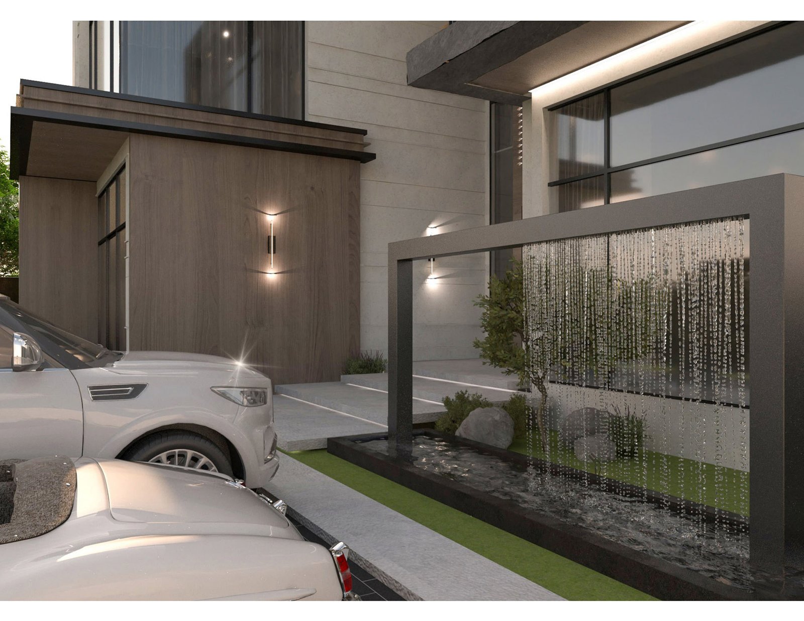 اسم وموقع المشروع :  المنزل الهادئ – الامارات الشارقة      التصنيف :  سكني    المساحة :  1100 متر مربع    حالة المشروع :   قيد الانشاء