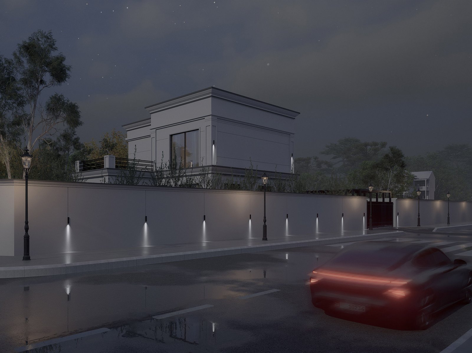 اسم وموقع المشروع :  كلاسيكية – الامارات الفجيرة     التصنيف :  سكني    المساحة :  300 متر مربع    حالة المشروع :   قيد التصميم