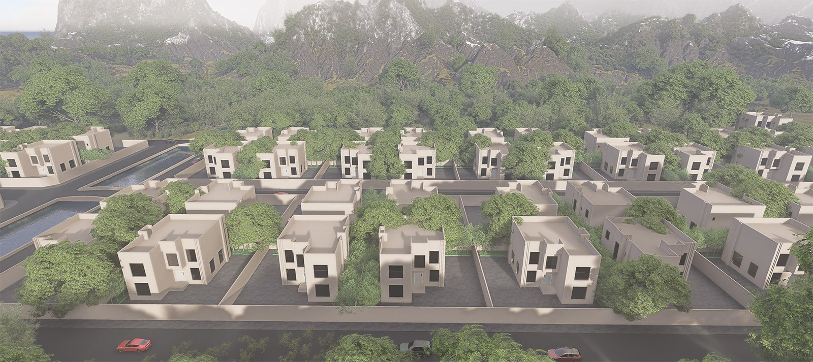 اسم وموقع المشروع :  هيا (مجمع سكني) – الامارات الشارقة     التصنيف :  مجمع سكني    المساحة :  32000 متر مربع    حالة المشروع :   قيد التصميم