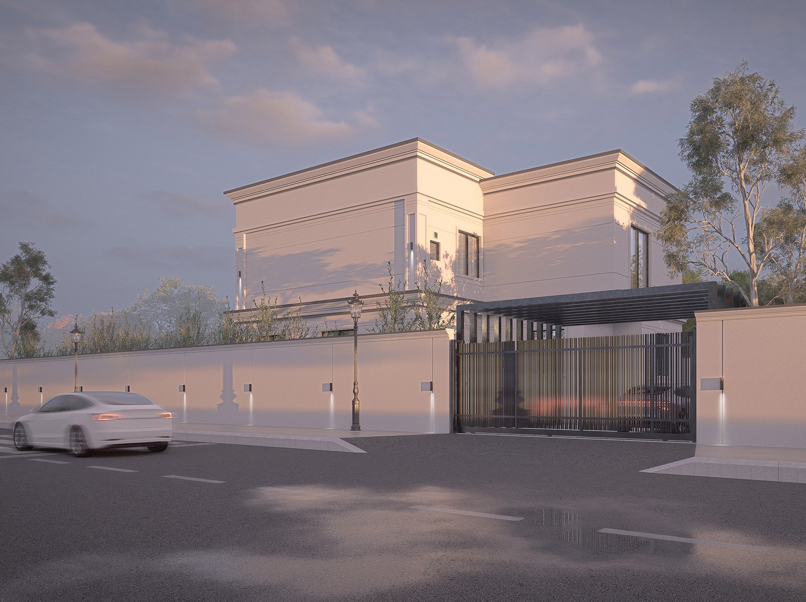 اسم وموقع المشروع :  كلاسيكية – الامارات الفجيرة     التصنيف :  سكني    المساحة :  300 متر مربع    حالة المشروع :   قيد التصميم