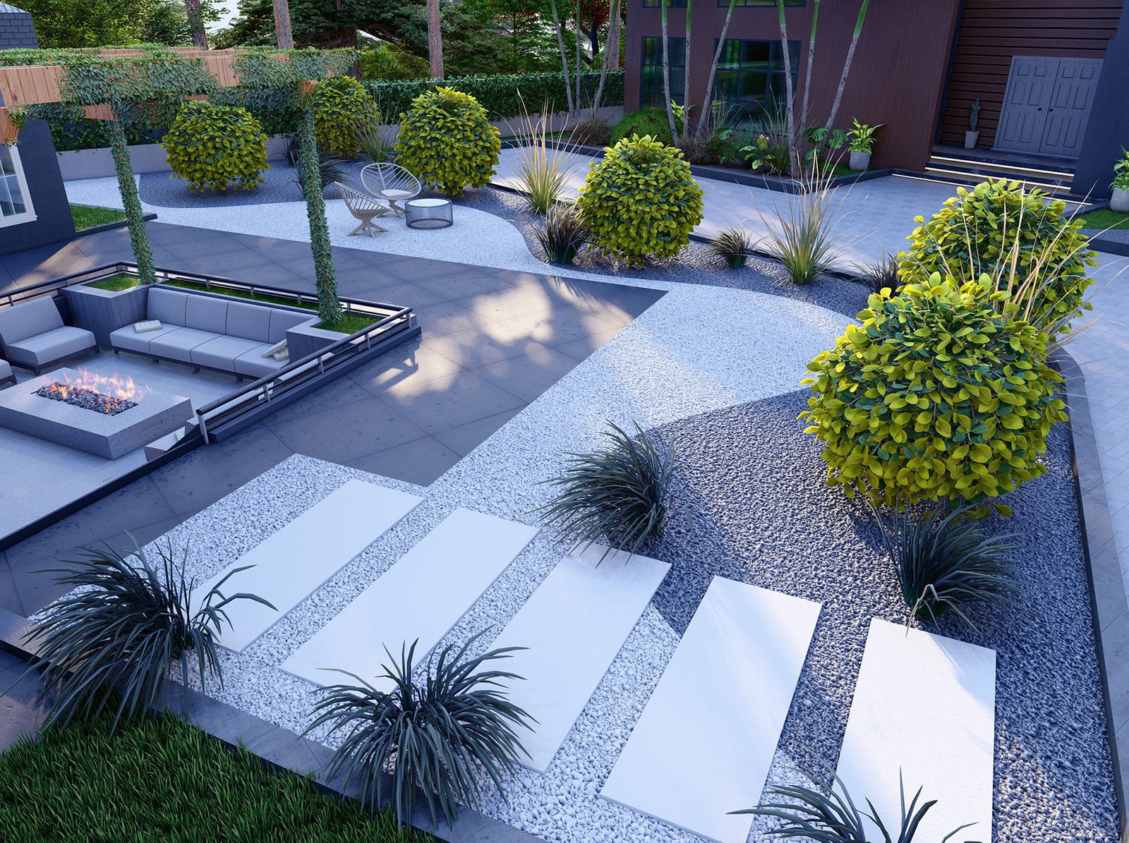 اسم وموقع المشروع :  استراحة خاصة – الامارات العين      التصنيف :  حديقة - خاص     المساحة :  360 متر مربع    حالة المشروع :   مكتمل