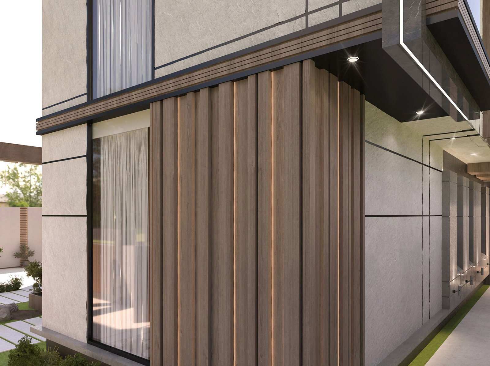 اسم وموقع المشروع :  الفخامة الراقية – الامارات الشارقة      التصنيف :  سكني     المساحة :  950 متر مربع    حالة المشروع :   قيد الانشاء