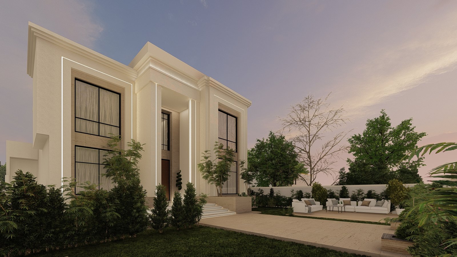 اسم وموقع المشروع :  الفخامة التقليدية – الامارات الفجيرة     التصنيف :  سكني    المساحة :  500 متر مربع    حالة المشروع :   قيد الانشاء