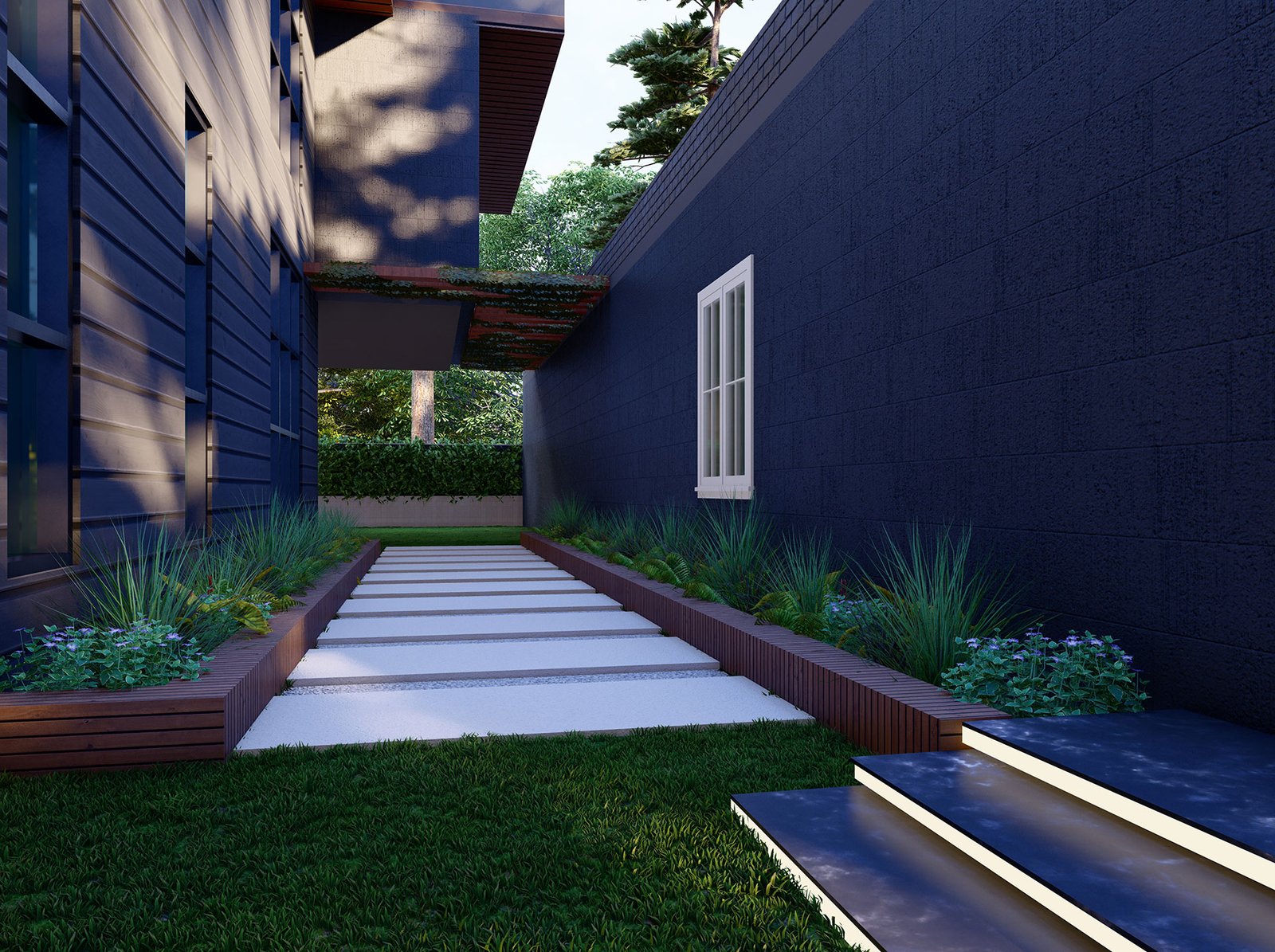 اسم وموقع المشروع :  استراحة خاصة – الامارات العين      التصنيف :  حديقة - خاص     المساحة :  360 متر مربع    حالة المشروع :   مكتمل