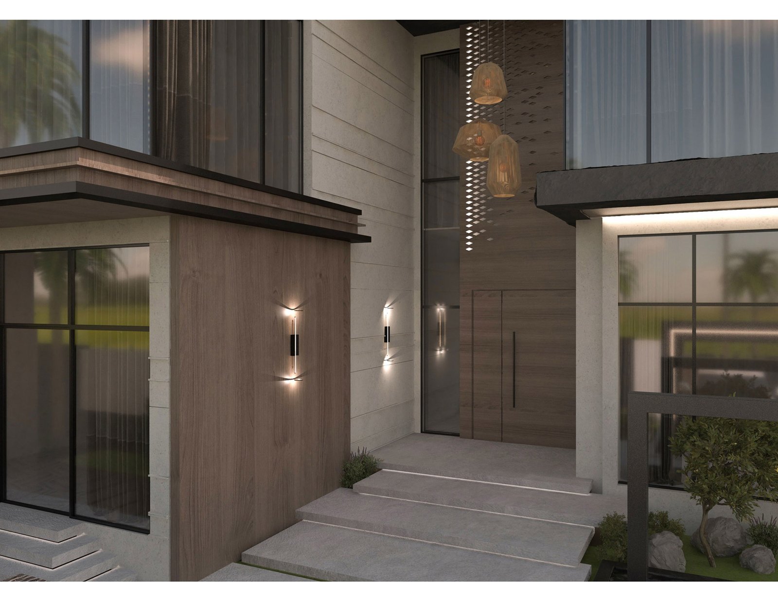 اسم وموقع المشروع :  المنزل الهادئ – الامارات الشارقة      التصنيف :  سكني    المساحة :  1100 متر مربع    حالة المشروع :   قيد الانشاء