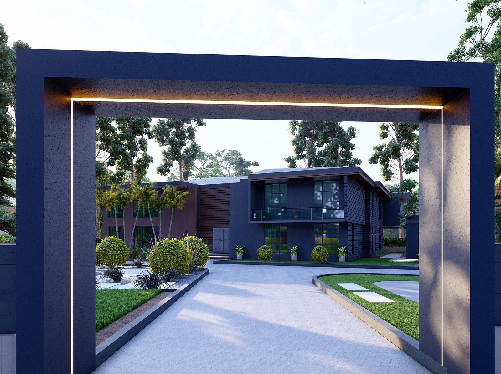 اسم وموقع المشروع :  استراحة خاصة – الامارات العين      التصنيف :  حديقة - خاص     المساحة :  360 متر مربع    حالة المشروع :   مكتمل