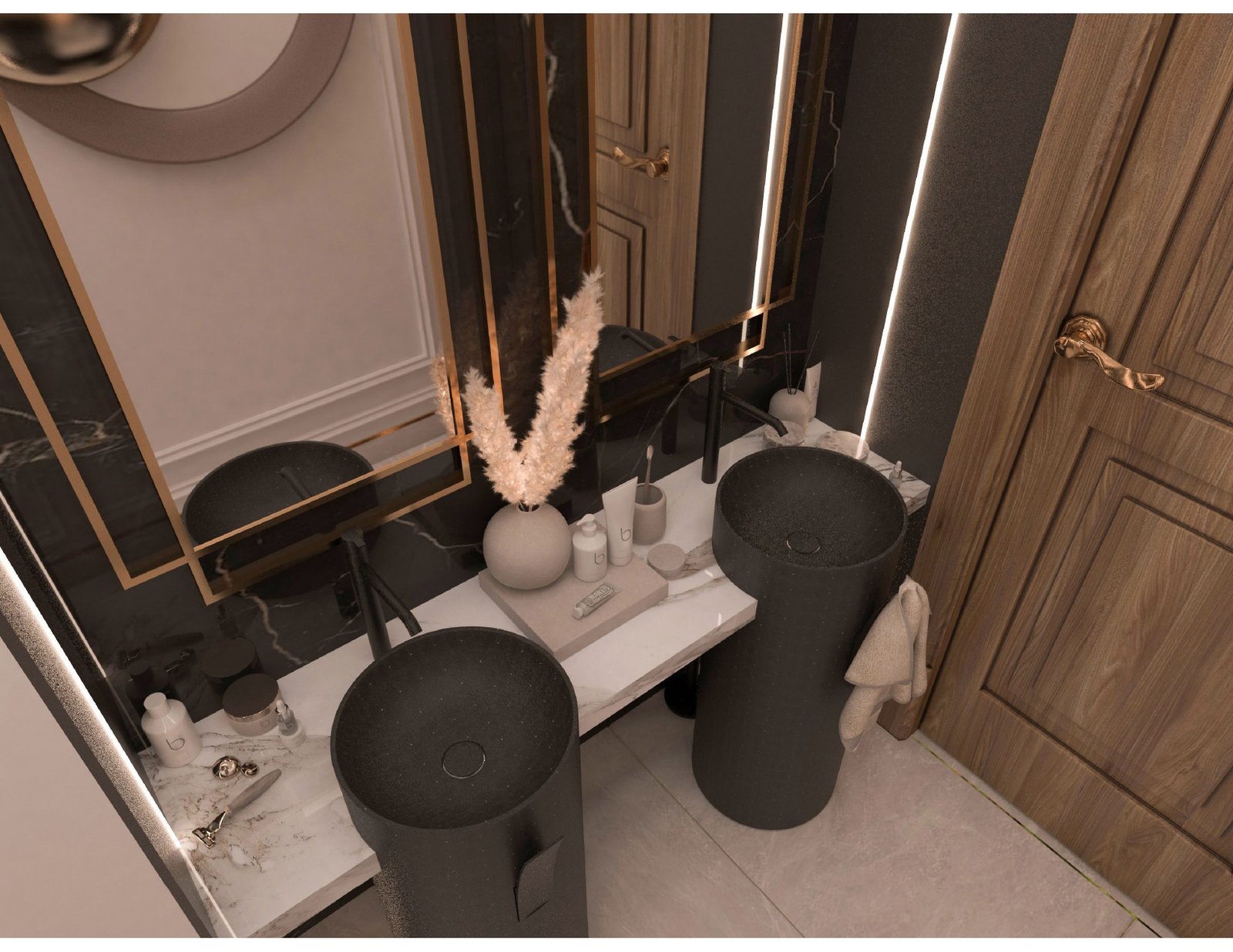 اسم وموقع المشروع :  كلاسيك واناقة خالدة – الامارات الشارقة      التصنيف :  تصميم داخلي - خاص     المساحة :  900 متر مربع    حالة المشروع :   قيد الانشاء