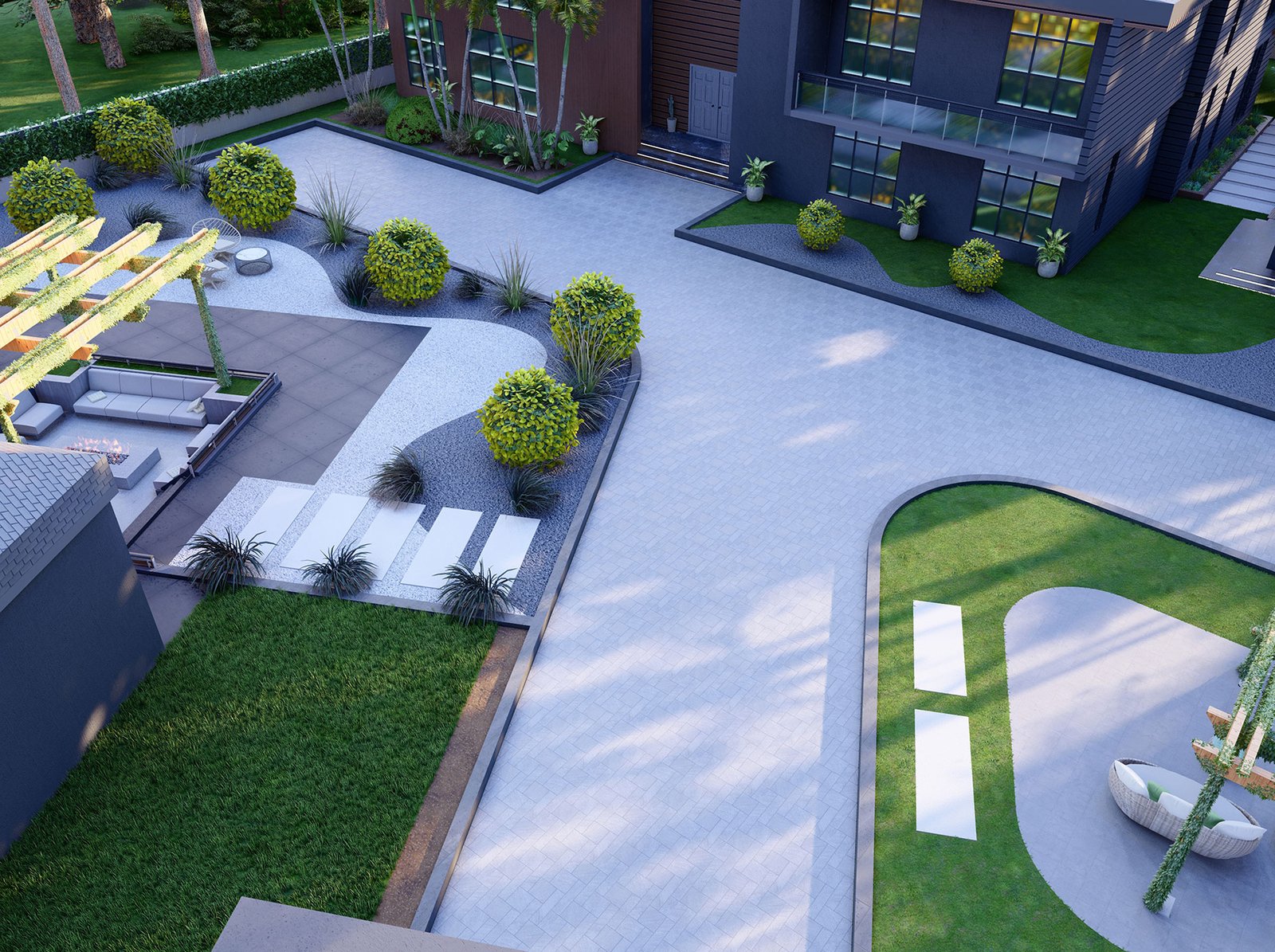 اسم وموقع المشروع :  استراحة خاصة – الامارات العين      التصنيف :  حديقة - خاص     المساحة :  360 متر مربع    حالة المشروع :   مكتمل