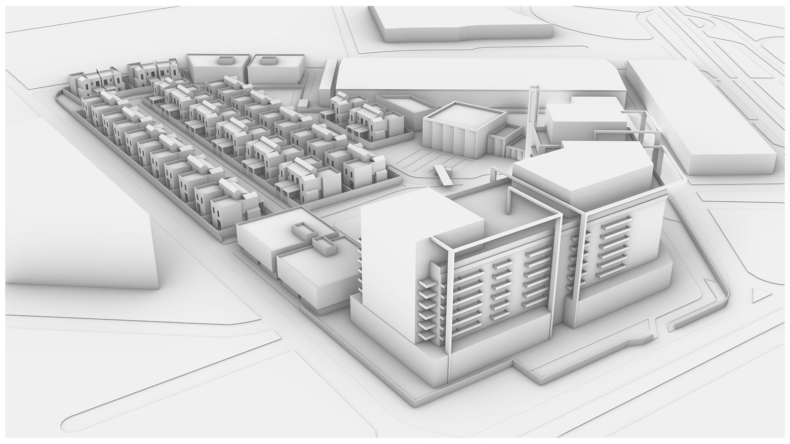 اسم وموقع المشروع :H.V  قرية سكنية – الامارات الشارقة      التصنيف :  مجمع سكني وخدمي     المساحة :  55000 متر مربع    حالة المشروع :   قيد التصميم