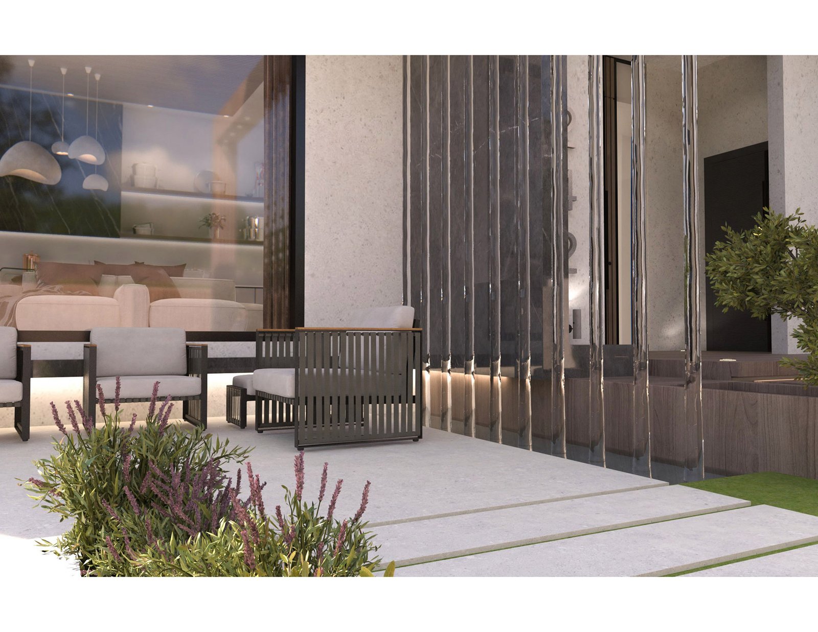 اسم وموقع المشروع :  الفخامة الراقية – الامارات الشارقة      التصنيف :  سكني     المساحة :  950 متر مربع    حالة المشروع :   قيد الانشاء