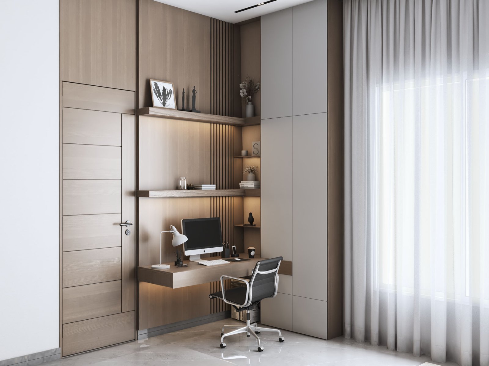 اسم وموقع المشروع :  الهوية الحديثة والبساطة – الامارات ابوظبي      التصنيف :  تصميم داخلي - خاص     المساحة :  850 متر مربع    حالة المشروع :   قيد الانشاء