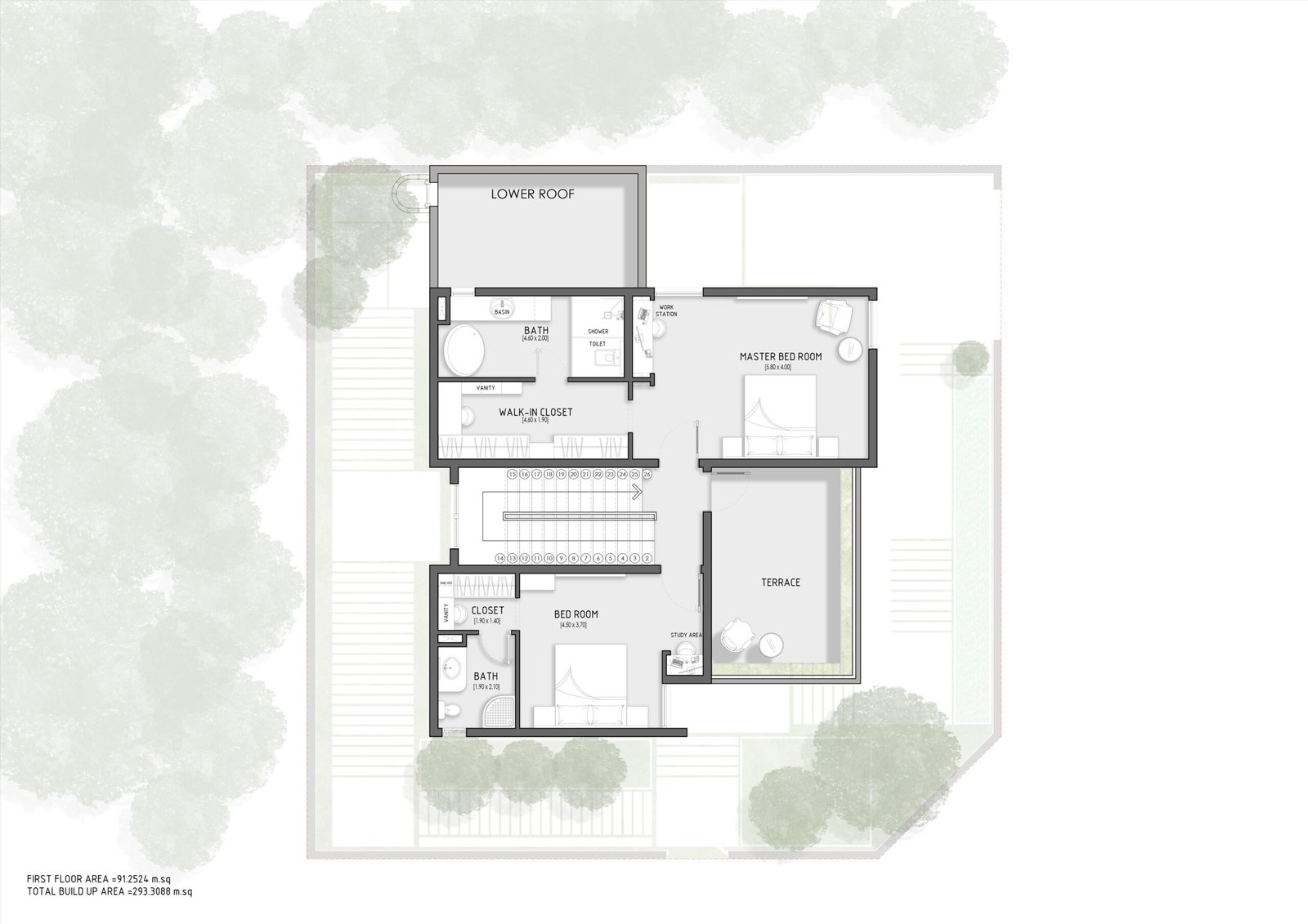 اسم وموقع المشروع :  البسيط الانيق – الامارات الشارقة     التصنيف :  سكني    المساحة :  290 متر مربع    حالة المشروع :   قيد التصميم