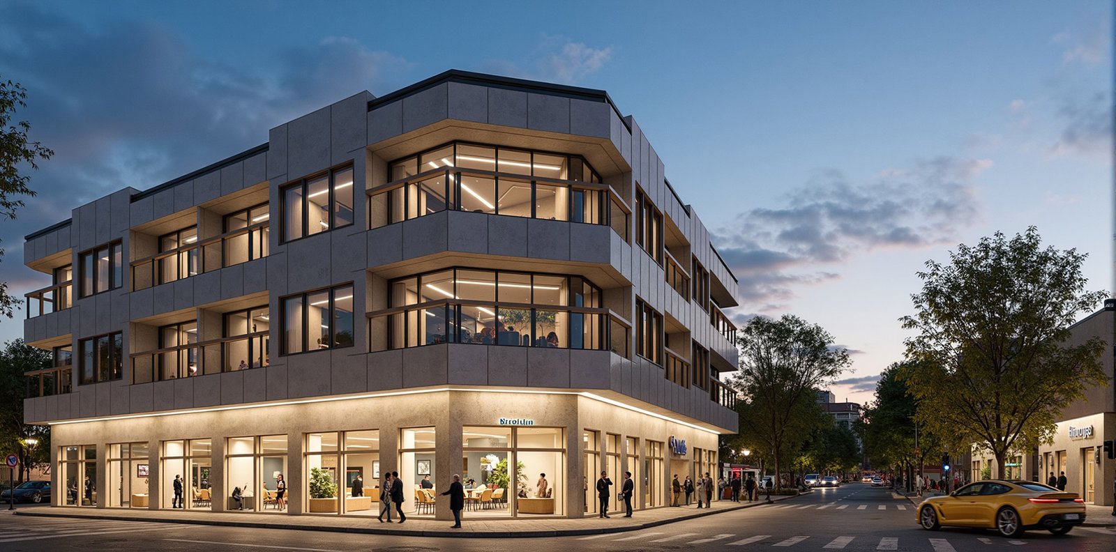 اسم وموقع المشروع :  بناية تجارية – الامارات الشارقة      التصنيف :  سكني - تجاري    المساحة :  00000 متر مربع    حالة المشروع :   قيد التصميم